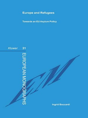 cover image of Europe and Refugees
